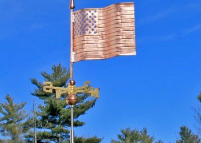 American Flag Weathervane (#855)