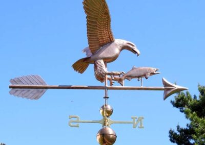 Eagle with Salmon (#418)